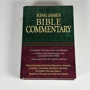 King James Bible Commentary Thomas Nelson Hardcover F-16